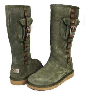   Olive Green Cargo Ugg Australia Boots Uggs Size 5 737872081454  