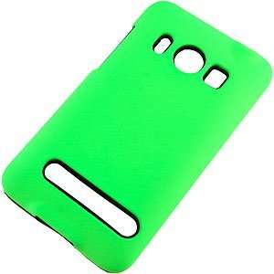  Dual Layer Cover Case for HTC EVO 4G, Black/Cool Green 