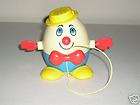 1971 Fisher Price Pull A Long Humpty Dumpty #736
