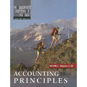   Vol. 2 of Accounting Principles [Paperback] Jerry J. Weygandt Books