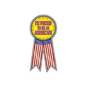  Award Ribbon Stickers Proud to be an American Toys 