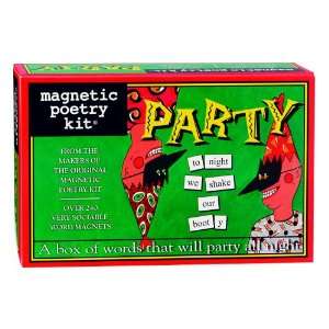  Magnetic Poetry Party Magnetic Poetry Kit Toys & Games