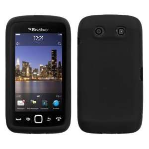  Solid Skin Cover (Black) for RIM BlackBerry 9860 (Touch 
