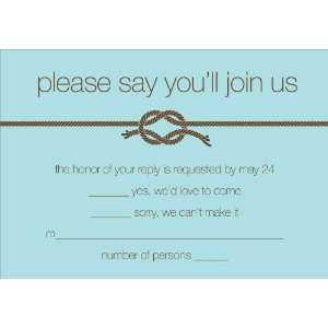  Tying the Knot Chocolate Response Cards
