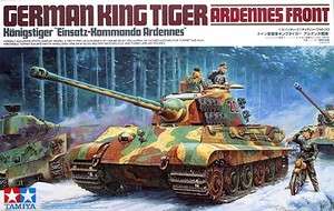Tamiya 1/35 ▼35252 German King Tiger (Ardennes Front)▼☜  