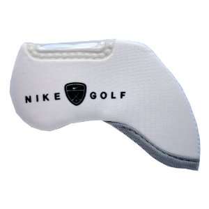  10pc Set Nike Logo White Neoprene Golf Iron Covers 