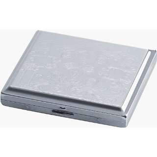  Visol Florence Etched Double Sided Cigarette Case 