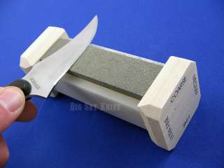 Sharpener Knife Sharpening Quad Stone Hone System Oil  