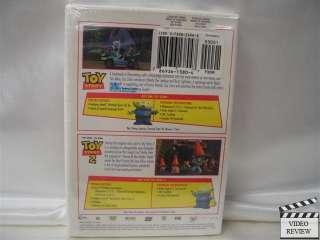 Toy Story 2 Pack (Movies 1 & 2) NEW 2 Disc DVD Set 786936138047  