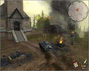   PC CD totally destructible war tank military WW2 action game  