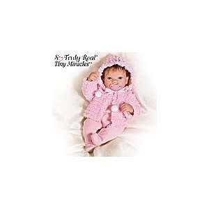    Tiny Miracles Martha Viola Baby Doll: So Truly Real: Toys & Games