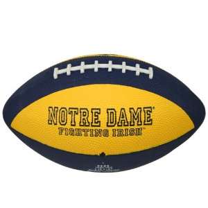  Notre Dame Fighting Irish Rubber Mini Football: Sports 