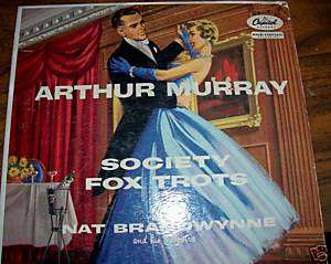 ARTHUR MURRAY SOCIETY FOX TROTS 10 LP RECORD, NICE  