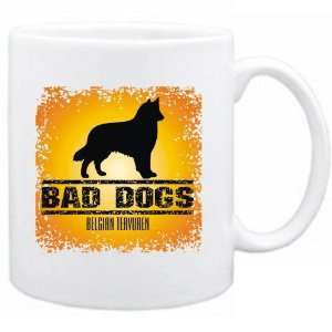  New  Bad Dogs Belgian Tervuren  Mug Dog: Home & Kitchen