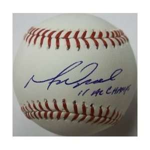  MLBPAA Mike Napoli 11 AL Champs Autographed Baseball 