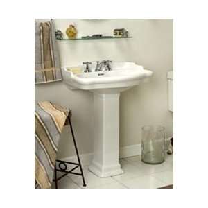  Barclay 3 854WH Stanford Pedestal Sink