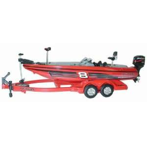  Action Dale Jr 1/24 Red #8 Nitro Boat/Trailer Baby