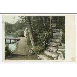  Reprint Walk around Saco Lake, White Mountains, N. H 1898 