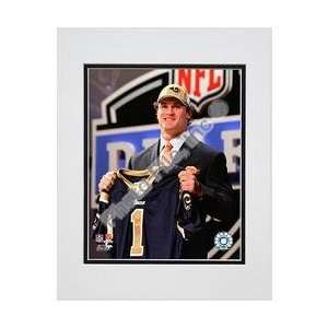  Photo File St. Louis Rams Chris Long 2008 Draft Day Matted 