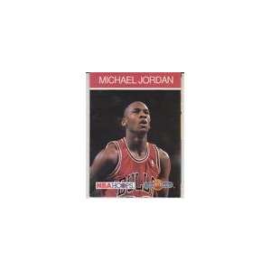 1990 NBA Hoops Collect a Book Michael Jordan