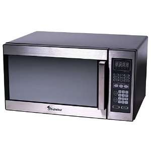   Steel Magic Chef 1.1 cu. ft. Microwave Oven: Kitchen & Dining