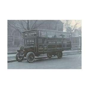  Gary trucking vehicles Company 12x18 Giclee on canvas 