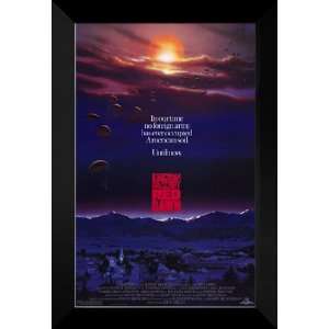  Red Dawn 27x40 FRAMED Movie Poster   Style A   1984
