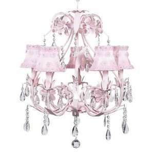  Ballroom Chandelier with Optional Flower Shade Finish 