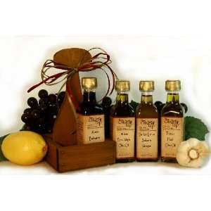 Gourmet Olive Oil and Balsamic Vinegar Gift Set The Little Italy 
