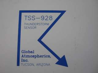 Global Atmospherics Thunderstorm Sensor TSS 928  