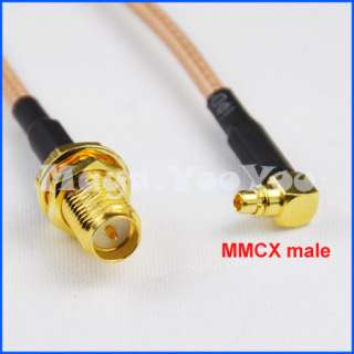 RP SMA female to MMCX male Pigtail Cable RG316 15cm  