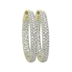   : 14K Yellow Gold 1/5 ct. Diamond Huggie Earrings: Katarina: Jewelry
