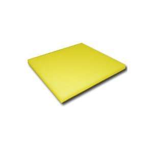   Polyethylene Sheet .500 x 30 x 36   Yellow HDPE 