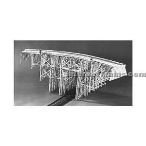    Campbell Scale Models N Scale High Curved Trestle Kit Toys & Games