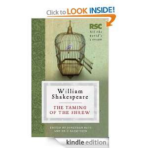 The Taming of the Shrew (Rsc Shakespeare) William Shakespeare, Eric 