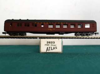   Railroad PRR 1184 Dining Car Atlas Italy N Scale [F20.40]  