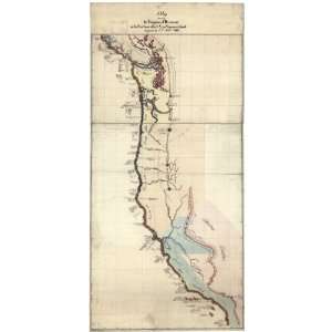    1856 Map discovery West Coast US & Vancouver: Home & Kitchen