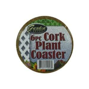  6 Pack cork planter coaster   Pack of 96