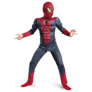  Spider Man Movie Muscle Tween Costume: Toys & Games