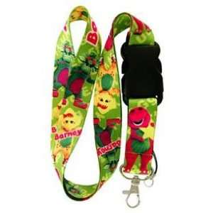  Barney and Friends Lanyard Key Chain Holder with Snap 