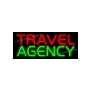 Travel Agency Neon Sign