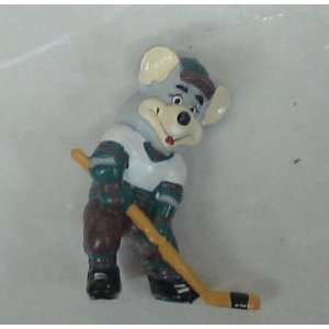  Vintage Pvc Figure  Chuck E Cheese Hockey Toys & Games