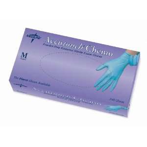  Accutouch Chemo Exam Gloves Case Pack 10   410463: Health 