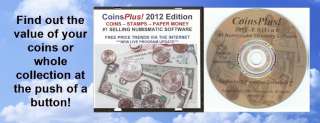 CoinsPlus! 2012 #1 Small Cent Coin Inventory Software  