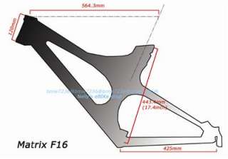 NEW Matrix F16 Full CARBON MTB Frame RARE,(trek,scott)s  