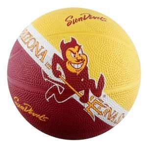  Arizona State Sun Devils NCAA Rubber Mini Basketball 
