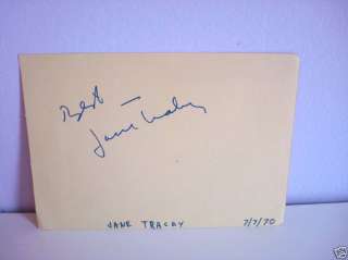 Jane Trahey AUTHOR TASTE OF TEXAS signed album page  