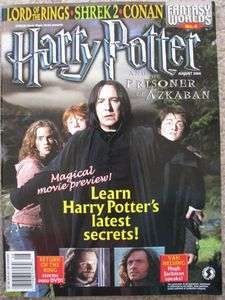 HARRY POTTER Movie Mag 2004 Charmed Lord of the Rings  