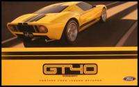 2002 2003 Ford GT40 Original Concept Car Brochure, 500 HP NOS MINT 02 