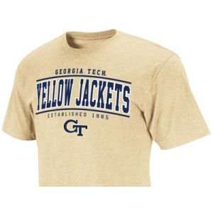  Georgia Tech Yellow Jackets Colosseum NCAA Stinger T Shirt 